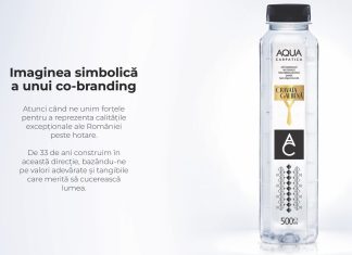 AQUA Carpatica & Cravata Galbenă, un parteneriat al autenticității românești