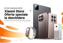 Xiaomi deschide primul magazin propriu din România, în incinta ParkLake, București, pe 22 noiembrie