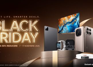 Black Friday la Xiaomi: reduceri de până la 56% și beneficii exclusive